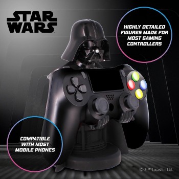 EXG Pro Cable Guys - Star Wars Darth Vader Gaming Accessories Holder And Phone Hold 087358 5060525890390