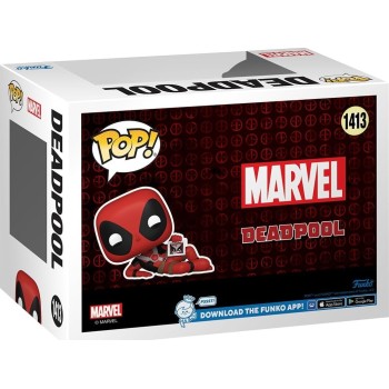 Funko Marvel Avengers Pop! Marvel: Deadpool Parody - Deadpool Hearts Wolvie Special   Num 1413 Bobble-Head Vinyl Figure 095521 8