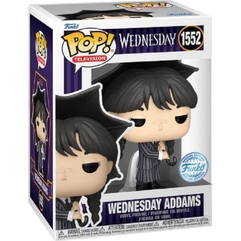 Funko Pop! Television: Wednesday - Wednesday Addams With Umbrella (Special  Num 1552 Φιγούρα Βινυλίου 093890 889698817417