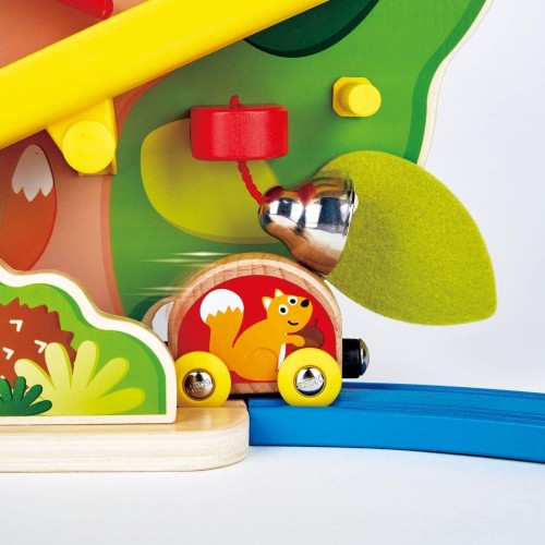 Hape e3821 nutty squirrel railway toy, multi-colour, one size E3821A 6943478021778