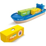 Hape e3792 cargo ship and crane E3792A 6943478039254