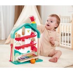 Hape Early Melodies Ξύλινο Ξυλόφωνο, 12 Μηνών + E0512A 6943478045477