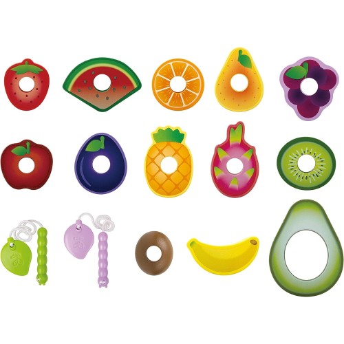 Hape Caterpillar Fruit Feast Set E1072A 6943478036338