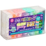 Rainbow Loom Treasure Box - Glow-In-The-Dark Edition - DIY Bands Jewelry Kit, 7000 Glow Rubber Bands, 2 Happy Looms B0349 812317
