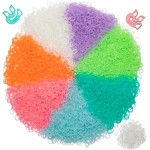 Rainbow Loom Treasure Box - Glow-In-The-Dark Edition - DIY Bands Jewelry Kit, 7000 Glow Rubber Bands, 2 Happy Looms B0349 812317