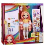 MGA Entertainment Rainbow High Locker Playset With Doll 121015-EUC 035051121015