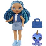 MGA Entertainment Rainbow High Littles Dolls- Sapphire (Blue) 531173-EUC 035051531197