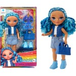 MGA Entertainment Rainbow High Littles Dolls- Sapphire (Blue) 531173-EUC 035051531197