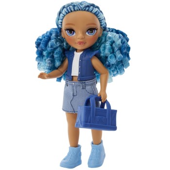 MGA Entertainment Rainbow High Littles Dolls- Sapphire (Blue) 531173-EUC 035051531197