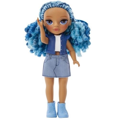 MGA Entertainment Rainbow High Littles Dolls- Sapphire (Blue) 531173-EUC 035051531197