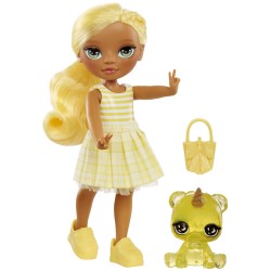 MGA Entertainment Rainbow High Littles Dolls- Daisy (Yellow) 531210-EUC 035051531227