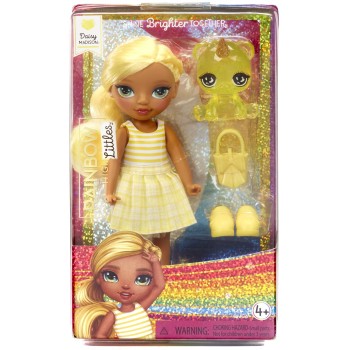 MGA Entertainment Rainbow High Littles Dolls- Daisy (Yellow) 531210-EUC 035051531227