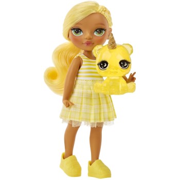 MGA Entertainment Rainbow High Littles Dolls- Daisy (Yellow) 531210-EUC 035051531227