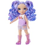 MGA Entertainment Rainbow High Littles Dolls- Amethyst (Purple) 531210-EUC 035051531234