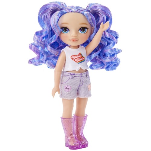MGA Entertainment Rainbow High Littles Dolls- Amethyst (Purple) 531210-EUC 035051531234