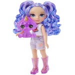 MGA Entertainment Rainbow High Littles Dolls- Amethyst (Purple) 531210-EUC 035051531234