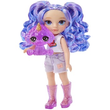MGA Entertainment Rainbow High Littles Dolls- Amethyst (Purple) 531210-EUC 035051531234