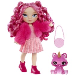 MGA Entertainment Rainbow High Littles Dolls- Magenta (Pink)  531173-EUC 035051531180