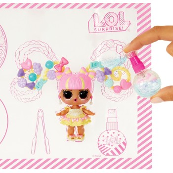 MGA Entertainment L.O.L. Surprise Χτενίσματα ME Χάντρες Σετ Τουαλέτα Ομορφιάς 120995-EUC 035051120995