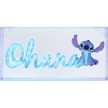 Paladone Disney Stitch Disney: Stitch - Ohana Led Neon  Pp12800ls 096249 5056577729146
