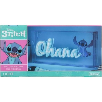 Paladone Disney Stitch Disney: Stitch - Ohana Led Neon  Pp12800ls 096249 5056577729146
