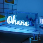 Paladone Disney Stitch Disney: Stitch - Ohana Led Neon  Pp12800ls 096249 5056577729146