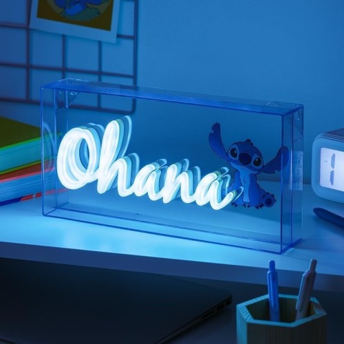 Paladone Disney Stitch Disney: Stitch - Ohana Led Neon  (Pp12800ls) - Διακοσμητικό Φωτιστικό 096249 5056577729146