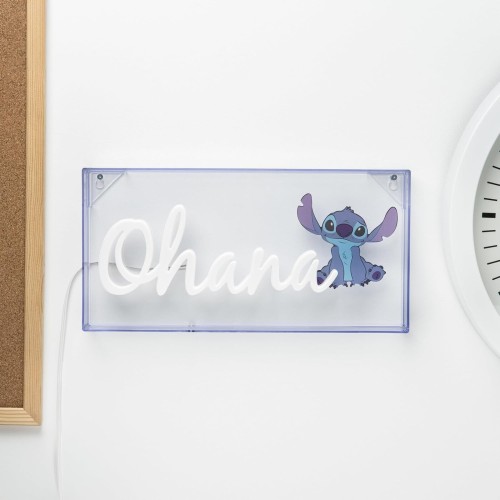 Paladone Disney Stitch Disney: Stitch - Ohana Led Neon  (Pp12800ls) - Διακοσμητικό Φωτιστικό 096249 5056577729146