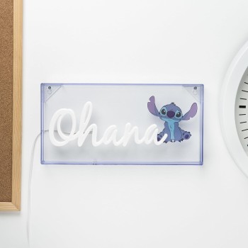 Paladone Disney Stitch Disney: Stitch - Ohana Led Neon  (Pp12800ls) - Διακοσμητικό Φωτιστικό 096249 5056577729146