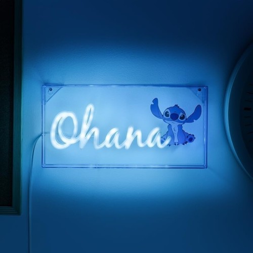 Paladone Disney Stitch Disney: Stitch - Ohana Led Neon  (Pp12800ls) - Διακοσμητικό Φωτιστικό 096249 5056577729146
