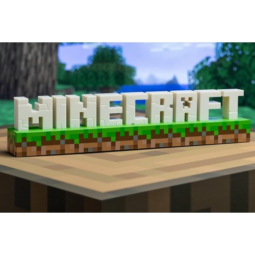 Paladone Minecraft - Logo Light (PP8759MCFV2) - Διακοσμητικό Φωτιστικό 070817 5055964775476