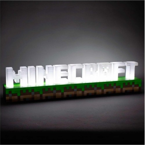 Paladone Minecraft - Logo Light (PP8759MCFV2) - Διακοσμητικό Φωτιστικό 070817 5055964775476