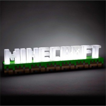 Paladone Minecraft - Logo Light (PP8759MCFV2) - Διακοσμητικό Φωτιστικό 070817 5055964775476