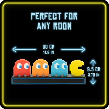 Paladone Pac Man And Ghosts (Pp7097pm) - Διακοσμητικό Φωτιστικό 063055 5055964752804