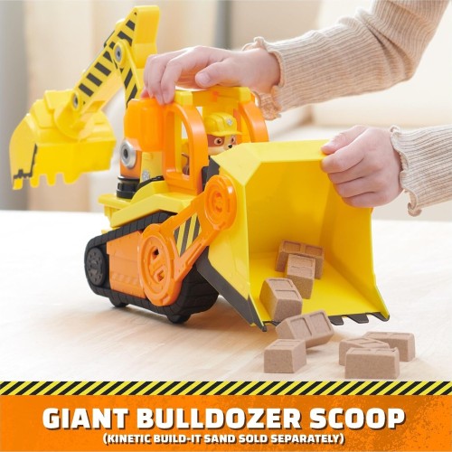 Spin Master Paw Patrol Rubble & Crew: Rubble S - Bark Yard Deluxe Bulldozer Vehicle (6068074) 102498 778988496275