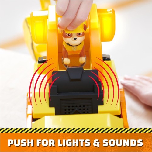 Spin Master Paw Patrol Rubble & Crew: Rubble S - Bark Yard Deluxe Bulldozer Vehicle (6068074) 102498 778988496275