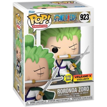 Funko Pop! Animation: One Piece - Roronoa Zoro (Glows In The Dark) (Special  Num 923 Φιγούρα Βινυλίου 094762 889698821643