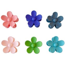 Azure accessories Κλάμερ Λουλούδι Μεγάλο Matte 1Τμχ XA-0102 5200419210655
