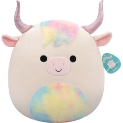 Jazwares Squishmallows - Λούτρινο Wave 5 35Εκ - Dagnus The Tan Highland Cow, Η Ροζ Αγελάδα, Sqcr06717, JWSQ4227-C 196566456259