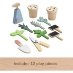Mattel Fisher-Price Wooden Herb Garden And Tools Pretend Playset For Preschool Kids, 12 Wood Pieces HXT84 194735238705