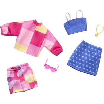 Mattel Barbie Fashions Pink & Blue Inspired Skirt GWF04 / HRH42 194735176991