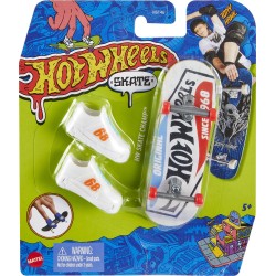 Mattel Hot Wheels Skate & Παπούτσια Skate T-Rex & Roll Παιχνίδι Δραστηριοτήτων/Δεξιοτήτων Σετ Finger Board HGT46 / HGT63 1947350