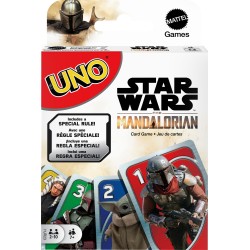 Mattel Uno Mandalorian Games Επιτραπέζια Παιχνίδι Παιχνίδι Καρτών  HJR23 194735093052