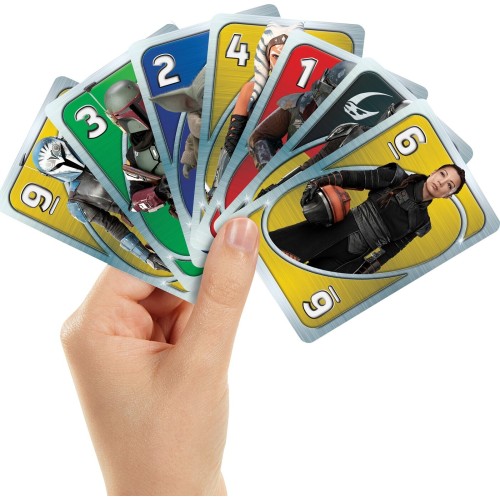 Mattel Uno Mandalorian Games Επιτραπέζια Παιχνίδι Παιχνίδι Καρτών  HJR23 194735093052