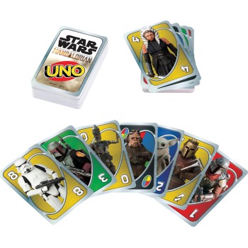 Mattel Uno Mandalorian Games Επιτραπέζια Παιχνίδι Παιχνίδι Καρτών  HJR23 194735093052