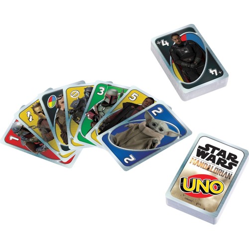 Mattel Uno Mandalorian Games Επιτραπέζια Παιχνίδι Παιχνίδι Καρτών  HJR23 194735093052