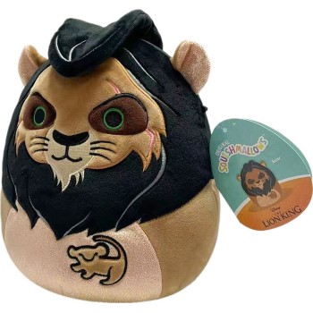 Jazwares Squishmallows The Lion King 30th Anniversary Scar 10" Plush JWSQ0652 196566427525
