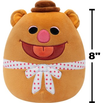 Jazwares Squishmallows The Muppets Fozzie Bear 8" Plush JWSQ0696 196566400887