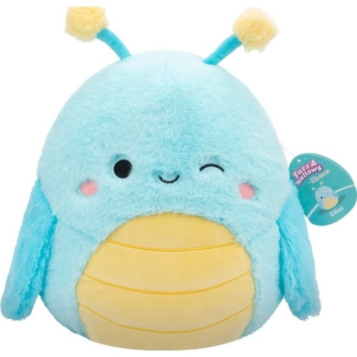 Jazwares Squishmallows Fuzzamallows Giles The Blue Grasshopper 12" Plush JWSQ6679 196566455689