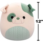 Jazwares Squishmallows Augustine the Bulldog 12" Plush JWSQ6685 196566455788